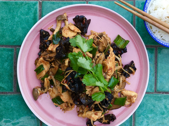 Chicken & Mushroom Stir Fry